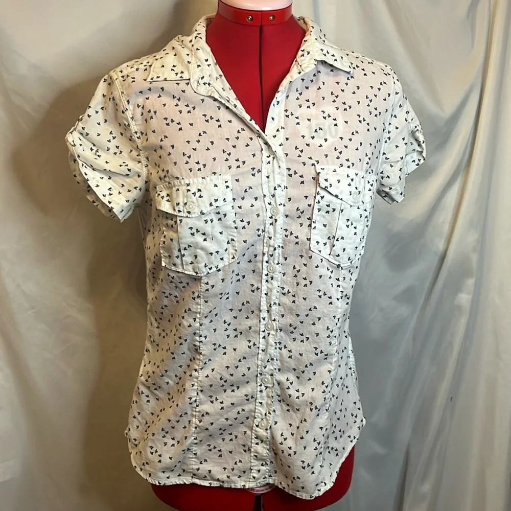 MM29 Logg short sleeve button down shirt